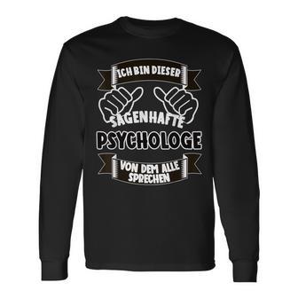 Psychologe Beruf Geschenk Studium Psychologie Langarmshirts - Geschenkecke