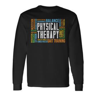 Pt Physical Exercise Physical Therapy Long Sleeve T-Shirt - Monsterry UK