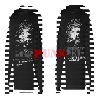 Punk Is My Religion I Punker & Anarchy Para Punk Rock Camiseta de manga larga - Regaloses