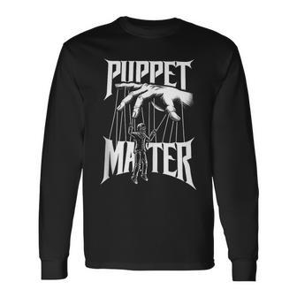 Puppet Master Ventriloquist Ventriloquism Pupper Master Long Sleeve T-Shirt - Monsterry DE