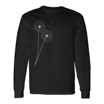 Pusteblume Enjoy Life Löwenzahn Sommer Natur Langarmshirts - Seseable