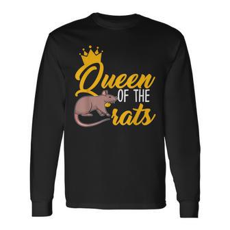 Queen Of The Rats Long Sleeve T-Shirt - Monsterry