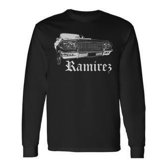 Ramirez Lowrider Cali Family Reunion Long Sleeve T-Shirt - Monsterry DE