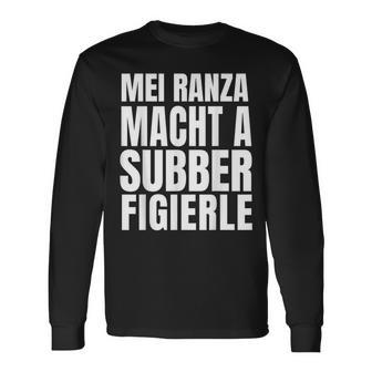 Ranza Swabian Slogan Swabian Langarmshirts - Seseable