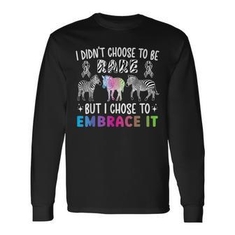 To Be Rare Disease Awareness Rare Disease Warrior Long Sleeve T-Shirt - Monsterry