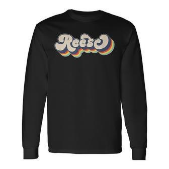 Reese Family Name Personalized Surname Reese Long Sleeve T-Shirt - Seseable