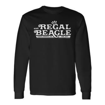 Regal Beagle Pub Three's Company Retro Tv Show Logo Long Sleeve T-Shirt - Monsterry