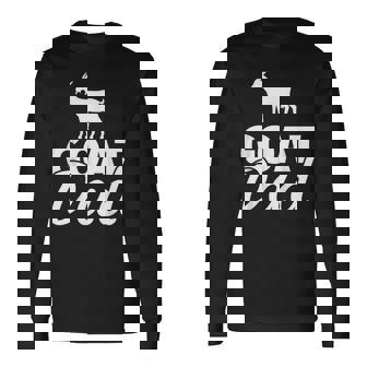 Regalos Para Hombres Amantes De Las Cabras Goat Dad Camiseta de manga larga - Regaloses