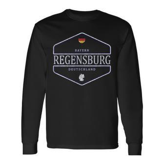 Regensburg Bayern Deutschland Regensburg Deutschland Langarmshirts - Seseable