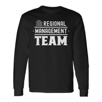 Regionales Managementteam Regionalleiter Regional Manager Langarmshirts - Geschenkecke