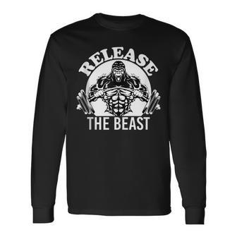 Release The Beast Before Christmas Long Sleeve T-Shirt - Monsterry AU