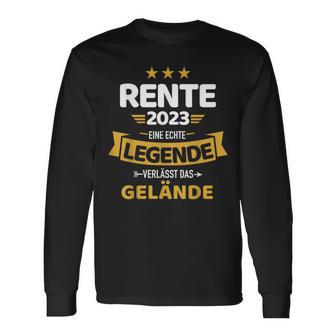 Rente 2023 Real Legend Leaves Terrain Pensioner Langarmshirts - Seseable