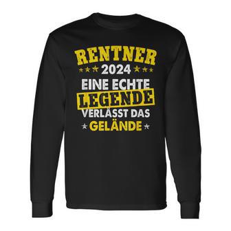 Rentner 2024 Eine Echte Legende Verlässt Das Gelände Langarmshirts - Seseable