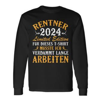 Rentner 2024 Retirement Langarmshirts - Seseable