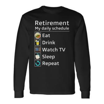 Retired Retirement Saying Graphic Women Long Sleeve T-Shirt - Monsterry