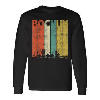 Retro Bochum Inhabitant City Bochumer Langarmshirts - Geschenkecke