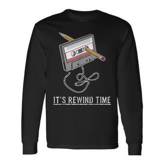 Retro Cassette 80S 90S Party Langarmshirts - Geschenkecke