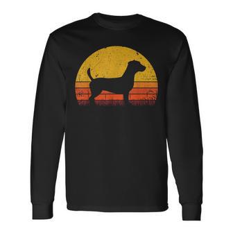 Retro Jack Russell Terrier Vintage Jack Russell Long Sleeve T-Shirt - Monsterry DE