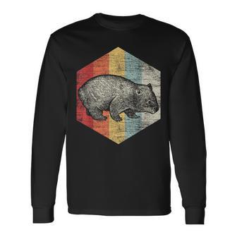 Retro Wombat Langarmshirts - Geschenkecke