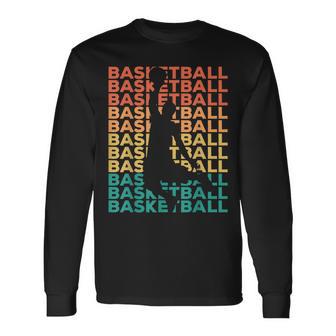 Retrointage Basketball For Basketball Players Langarmshirts - Geschenkecke