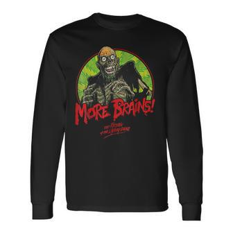 Return Of Retro The Living Scary Dead Tarman Zombies Long Sleeve T-Shirt - Monsterry CA