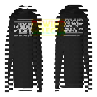 Rewind Selecta Jamaica Reggae Bass Music Rasta Rastafarian Long Sleeve T-Shirt - Thegiftio