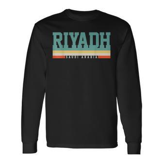 Riyadh Saudi Arabia Long Sleeve T-Shirt - Monsterry AU