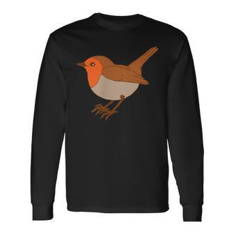 Robin Bird Robin Singbird Bird Langarmshirts - Seseable