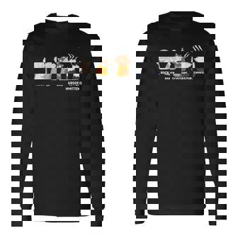 Rock Paper Scissors Razor Tipped Murder Mittens Fun Cat Paws Long Sleeve T-Shirt | Seseable UK