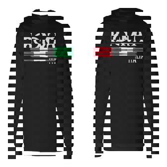 Roma Italia Regalo Italiano Souvenir Roma Italia Camiseta de manga larga - Regaloses