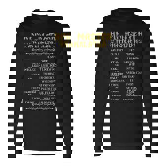 Rpg Master Translator D20 Tabletop Games Rpg Gamer Long Sleeve T-Shirt | Seseable UK