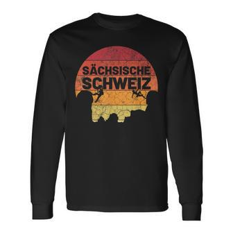 Sächsische Schweiz Bergsteiger & Climbing Langarmshirts - Seseable