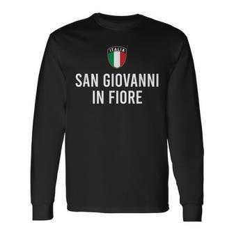 San Giovanni In Fiore Langarmshirts - Seseable