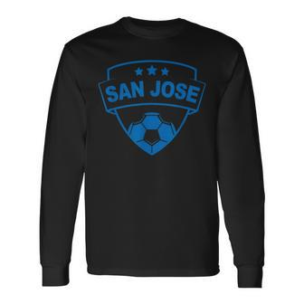 San Jose Throwback Classic Long Sleeve T-Shirt - Seseable