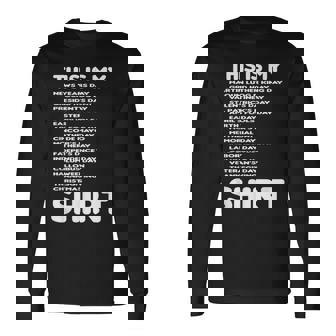 Sarcastic One For Every Holiday Long Sleeve T-Shirt - Monsterry