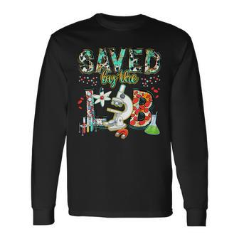 Saved By The Lab Week Medical Laboratory Science Professor Long Sleeve T-Shirt - Seseable