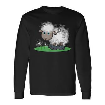 Schaf Spaß Pusteblume Lustig Und Witzig Langarmshirts - Geschenkecke