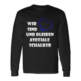 Schalke Fan Gelsenkirchen Football Ruhrpott S Langarmshirts - Geschenkecke