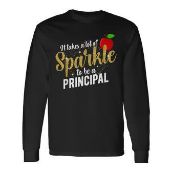 To Be A School Principal Appreciation Principal Long Sleeve T-Shirt - Thegiftio UK
