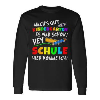 Schulkind Student 2023 School Here Come I Langarmshirts - Seseable