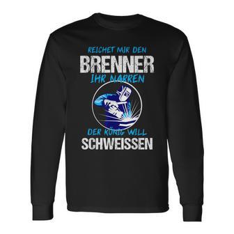 Schweisser Welder Burner Welding Langarmshirts - Seseable