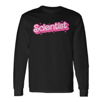 Scientist Pink Lab Week 2024 Phd Feminist Long Sleeve T-Shirt - Seseable