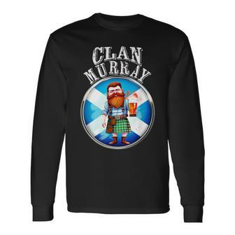 Scotland Clan Murray Family Name Scottish Clans Long Sleeve T-Shirt - Seseable