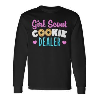 Scout For Girls Cookie Dealer T Scouting Family Long Sleeve T-Shirt - Monsterry CA