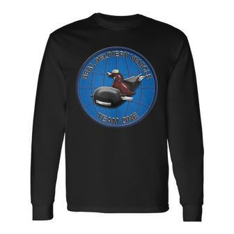 Seal Delivery Vehicle Team 1 Sdvt1 Long Sleeve T-Shirt - Monsterry
