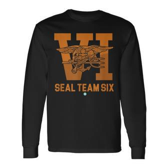 Seal Team Six Navy Sailor Veteran Long Sleeve T-Shirt - Monsterry CA