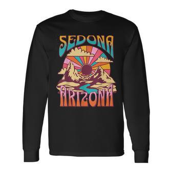 Sedona Arizona Nature Hiking Mountains Outdoors Long Sleeve T-Shirt - Monsterry AU