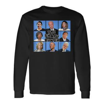 The Shady Bunch Past Presidents Long Sleeve T-Shirt - Seseable