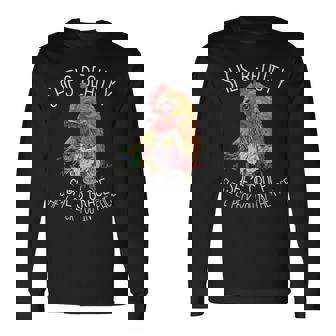 She's Beauty She' Grace Chicken Farm Long Sleeve T-Shirt | Mazezy