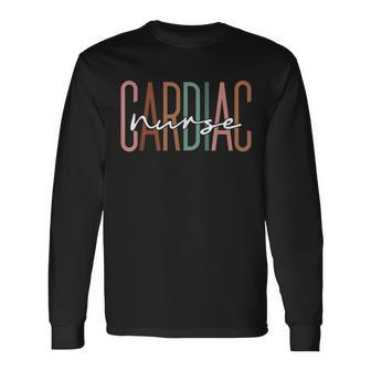 Simple Cicu Cvicu Cardiology Heart Healthcare Cardiac Nurse Long Sleeve T-Shirt - Seseable
